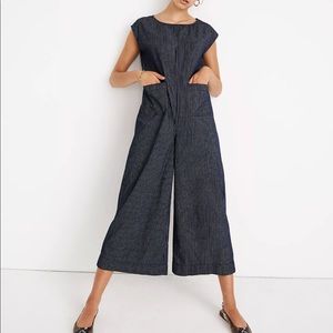 Madewell Relaxed Jumpsuit in Mini Windowpane